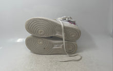 Load image into Gallery viewer, Nike Boys Air Force 1 Mid White Butterfly Print Lace-Up Sneakers Shoes Size 6.5Y

