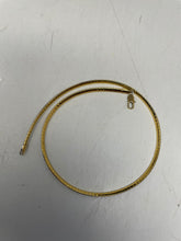 Load image into Gallery viewer, Women's Gold-Tone Flat Reversible Structure Necklace (NCL)
