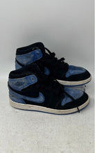 Load image into Gallery viewer, Nike Unisex Kids Air Jordan 1 FD1412-042 Black Blue White Sneakers Shoes Size 3Y
