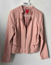 Load image into Gallery viewer, Guess Womens Pink Long Sleeve Zipper Pockets Full-Zip Jacket Size Large
