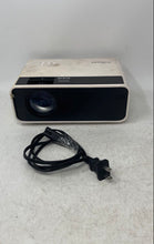 Load image into Gallery viewer, Cibest Model W139 White Home Theater VGA USB HDMI Mini Projector Untested
