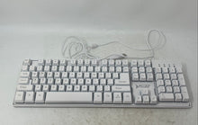 Load image into Gallery viewer, Skytech White USB Wired 104 Keys Portable Gaming Keyboard Not Tested
