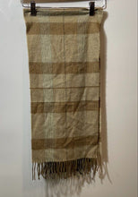 Load image into Gallery viewer, Authentic Christian Dior Womens Beige Plaid Cashmere Rectangle Scarf One Size
