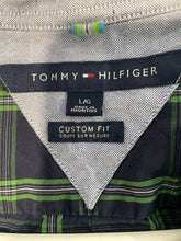 Load image into Gallery viewer, Tommy Hilfiger Mens Multicolor Plaid Long Sleeve Button-Up Shirt Size Large
