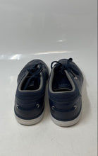 Load image into Gallery viewer, Lacoste Mens Bayliss Blue Leather Low Top Lace-Up Sneaker Shoes Size 9
