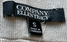 Load image into Gallery viewer, Company Ellen Tracy Womens Beige Linen Elastic Waist Drawstring Mini Skort Sz S
