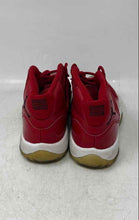 Load image into Gallery viewer, Nike Boys Air Jordan 11 378038-623 Red Lace-Up Mid Top Sneakers Shoes Size 4.5Y
