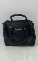 Load image into Gallery viewer, Juicy Couture Womens Black Leather Inner Pocket Double Handle Satchel Handbag
