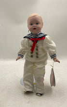 Load image into Gallery viewer, Vintage The Ashton-Drake Galleries Matthew Sailor Yolanda 1987 Porcelain Doll
