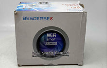 Load image into Gallery viewer, Besderse WiFi Security Surveillance White MicroSD Smart Camera Not Tested
