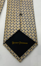 Load image into Gallery viewer, Hickey Freeman Mens Multicolor Geometric Print Silk Adjustable Long Designer Tie
