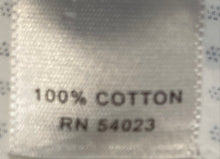 Load image into Gallery viewer, Banana Republic Mens White Printed Cotton Collared Dress Shirt Size M 15-15.5
