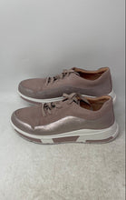 Load image into Gallery viewer, FitFlop Womens Freya Rose Gold Leather Round Toe Lace-Up Sneaker Shoes Size 10
