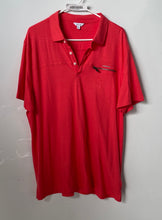Load image into Gallery viewer, Calvin Klein Mens Red Cotton Collared Pockets Short Sleeve Polo Shirt Size XL
