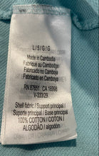 Load image into Gallery viewer, Lacoste Mens Blue Cotton Short Sleeve Spread Collar Classic Fit Polo Shirt Sz L
