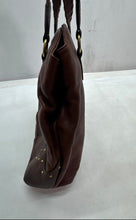 Load image into Gallery viewer, Preston &amp; York Womens Brown Leather Double Handle Pockets Lined Shoulder Bag
