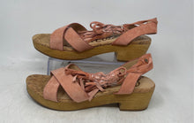 Load image into Gallery viewer, Sam Edelman Womens Jenna Pink Brown Open Toe Platform Sandals Size 9 1/2M
