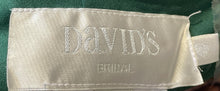Load image into Gallery viewer, David's Bridal Womens Green Round Neck Juniper Bridesmaid Maxi Dress Size 6
