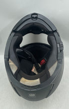 Load image into Gallery viewer, Triangle Unisex TFF20 Dot Black Flip Full Face Motorcycle Helmet Size XL
