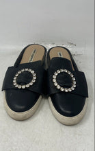 Load image into Gallery viewer, Karl Lagerfeld Womens Black Round Toe Slip-On Mule Sandals Size 9M
