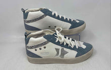 Load image into Gallery viewer, Skechers Womens Strand Star Radiant Rebel 185307 White Blue Sneaker Shoes Sz 8.5
