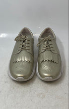 Load image into Gallery viewer, Mellow Yellow Womens Gold Leather Low Top Lace-Up Sneaker Shoes Size EUR 39
