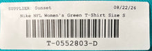 Load image into Gallery viewer, Nike Womens Green NFL Miami Dolphins Dinag #24 Football Jersey Size Small
