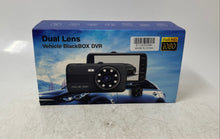 Load image into Gallery viewer, Dual Lens Full HD 1080p Vehicle BlackBox DVR Car Video Recorder Untested
