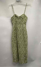 Load image into Gallery viewer, Zara Womens Multicolor Floral Front Cutout Sweetheart Neck Bodycon Dress Size M
