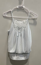 Load image into Gallery viewer, Express Womens White Sleeveless Collarless Pullover Camisole Tank Top Size XS
