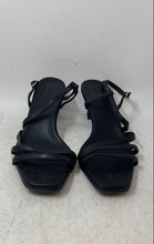 Load image into Gallery viewer, Naturalizer Womens Galaxy Black Kitten Heel Buckle Strappy Sandals Size 12
