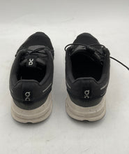 Load image into Gallery viewer, On Boys Cloud Sky Black White Lace-Up Low Top Running Shoes Size 4.5Y
