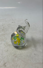 Load image into Gallery viewer, Home Decorative Collectible Clear Glass Engraved Elephant Figurine
