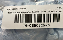 Load image into Gallery viewer, MRA Retro Trainer Mens Light Blue Low Top Lace-Up Sneaker Shoes Size 8.5
