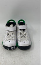 Load image into Gallery viewer, Nike Kids Air Jordan 6 Rings 323420-131 White &amp; Green Sneaker Shoes Size 10C
