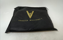 Load image into Gallery viewer, Vanessa Williams Womens Red Crocodile-Embossed Leather Clutch Purse With Tags
