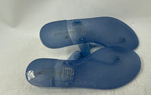 Load image into Gallery viewer, Kate Spade New York Womens Kendall Blue Glitter Jelly T-Strap Sandals Size 7B
