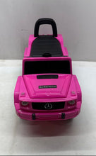 Load image into Gallery viewer, Best Ride-On Cars Pink Mercedes-Benz G 350 D Push Car For Kids Not Tested
