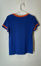 Load image into Gallery viewer, Nike Womens Blue NCAA Florida Gators Football V-Neck Pullover T-Shirt Size S
