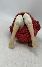 Load image into Gallery viewer, Ashton Drake Dream Of Harmony Japanese Red Kimono Floral Porcelain Doll
