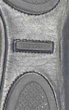 Load image into Gallery viewer, Authentic Tory Burch Womens Black Leather Slip-On Ballet Flats Size 8.5M Worn
