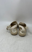 Load image into Gallery viewer, Michael Kors Womens Fisher Ivory Signature Print Espadrille Sandals Size 7.5 M
