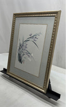 Load image into Gallery viewer, Framed Chinese Asian Botanical Floral Matted Wall Decor Art Painting
