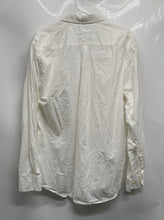 Load image into Gallery viewer, Tommy Hilfiger Mens White Cotton Long Sleeve Button-Up Shirt Size Large
