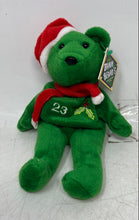Load image into Gallery viewer, Set Of 6 Pcs Salvino's Bamm Beano's 1998 Christmas Bears Plush Toys With Tags
