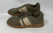 Load image into Gallery viewer, Nautica Mens Olive Green Round Toe Lace-Up Sneakers Shoes Size 5
