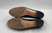 Load image into Gallery viewer, Authentic Salvatore Ferragamo Womens Black Block Pump Heels Size 7.5 2A Damaged

