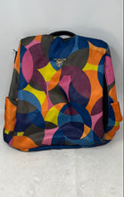 Load image into Gallery viewer, Poaba Womens Multicolor Geometric Print Adjustable Strap Anti-Theft Backpack
