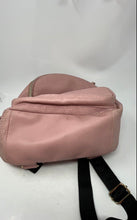 Load image into Gallery viewer, Juicy Couture Girls Pink Leather Adjustable Strap Top Handle Backpack

