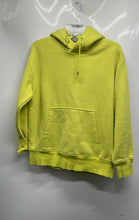 Load image into Gallery viewer, Zara Womens Neon Green Long Sleeve Pocket Pullover Hoodie Size Small
